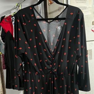 NWT Torrid kiss print dress